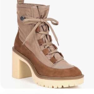 NWOB Dolce Vita CELIDA Platform Heeled Hiking Boots - Size 10